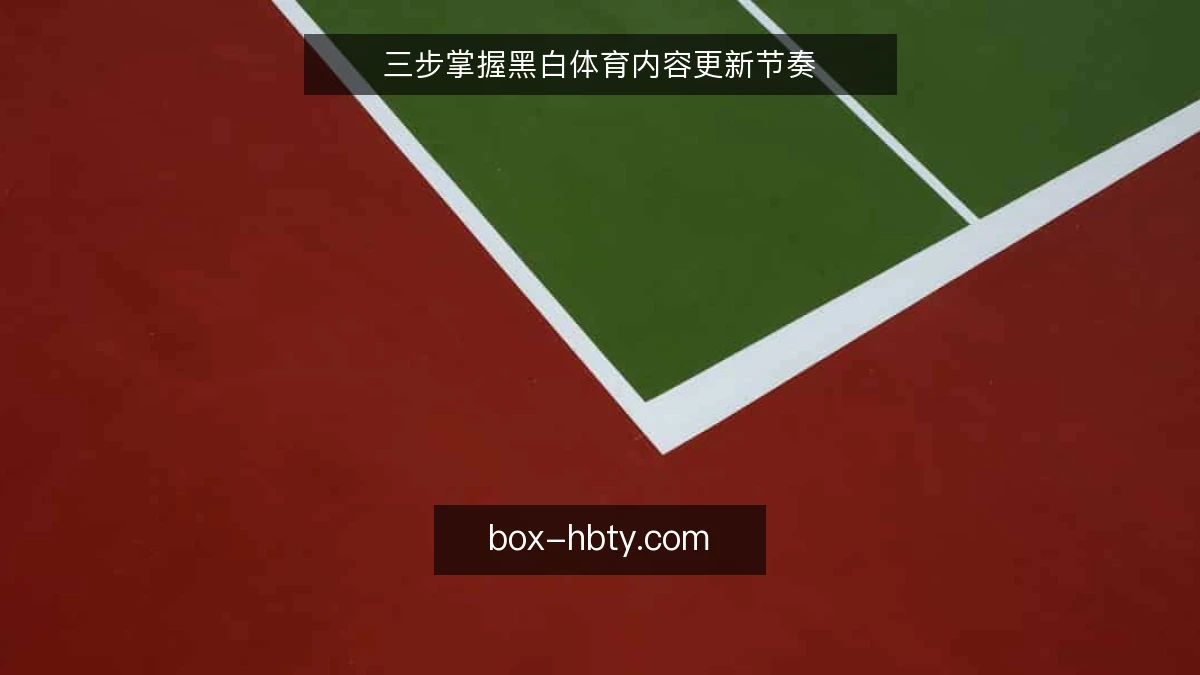 三步掌握黑白体育内容更新节奏
