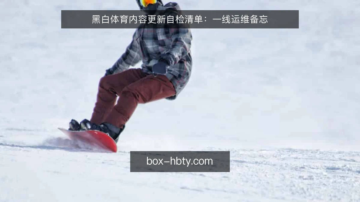 黑白体育内容更新自检清单：一线运维备忘