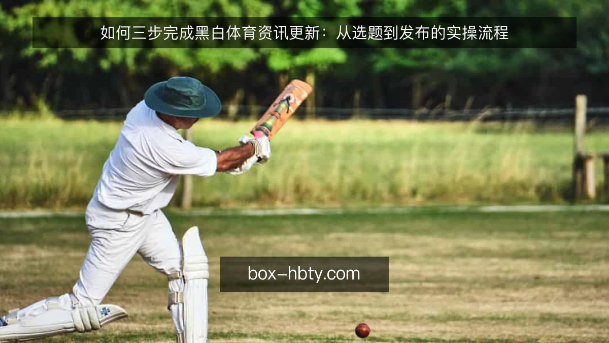 如何三步完成黑白体育资讯更新：从选题到发布的实操流程